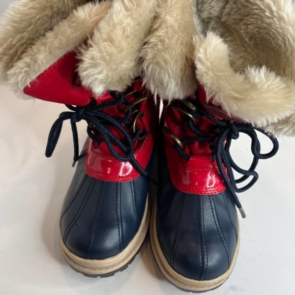 Khombu Size 7 Faux Fur Lined Winter Snow Boots - Picture 13 of 14